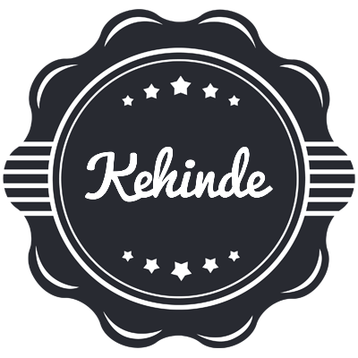 Kehinde badge logo