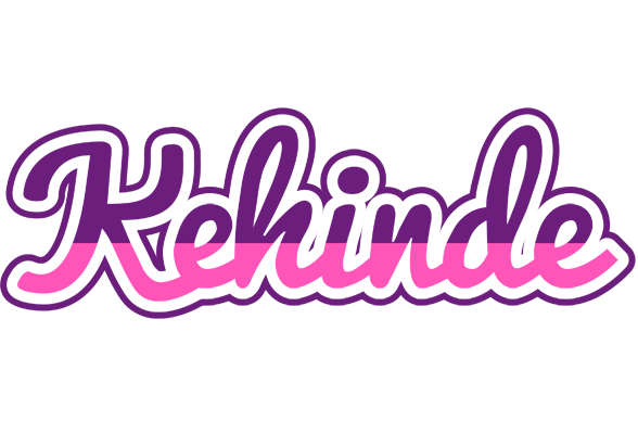 Kehinde cheerful logo