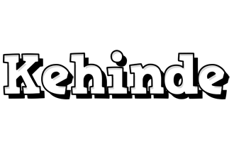 Kehinde snowing logo