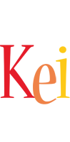 Kei birthday logo