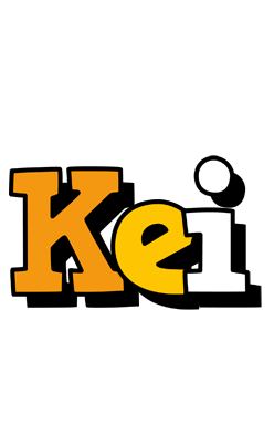Kei cartoon logo