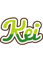 Kei golfing logo