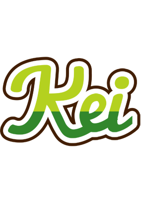 Kei golfing logo