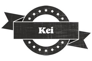 Kei grunge logo