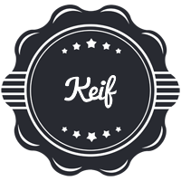 Keif badge logo