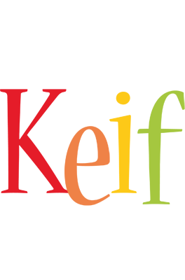 Keif birthday logo
