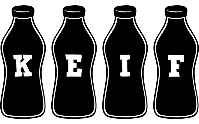 Keif bottle logo