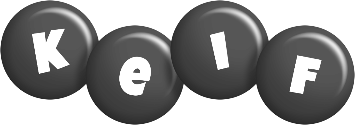 Keif candy-black logo