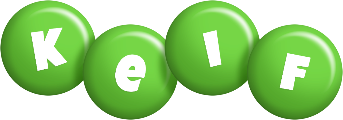 Keif candy-green logo