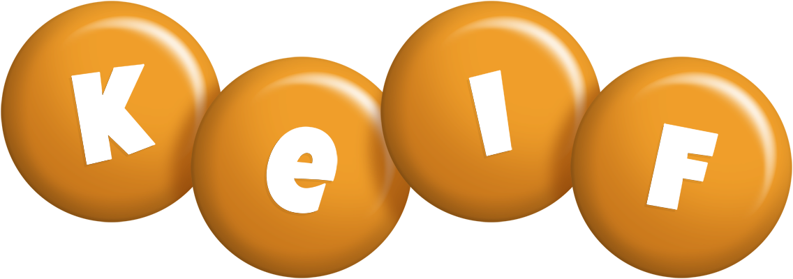 Keif candy-orange logo