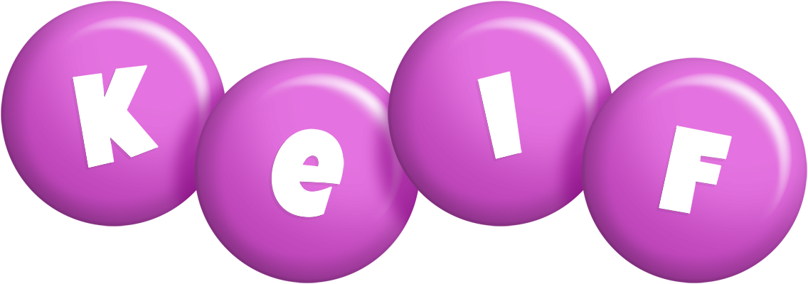 Keif candy-purple logo