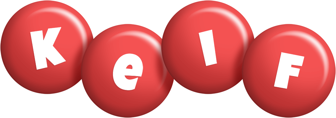Keif candy-red logo