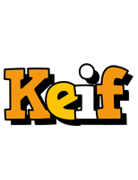 Keif cartoon logo