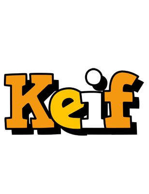 Keif cartoon logo