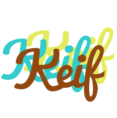 Keif cupcake logo