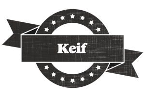 Keif grunge logo