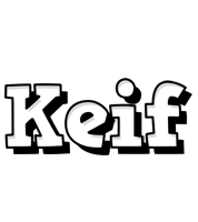 Keif snowing logo