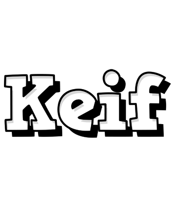 Keif snowing logo