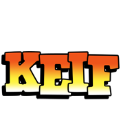 Keif sunset logo