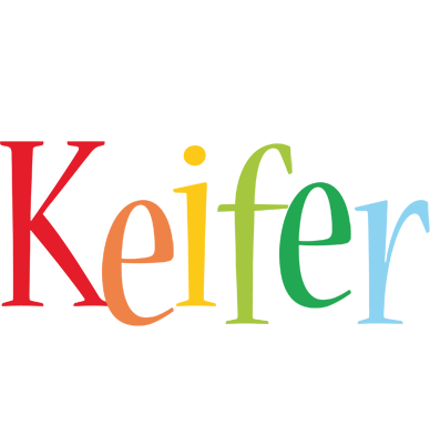 Keifer birthday logo