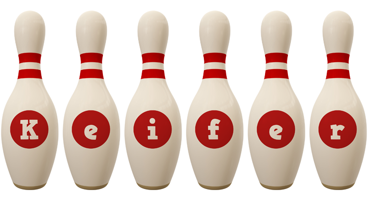Keifer bowling-pin logo