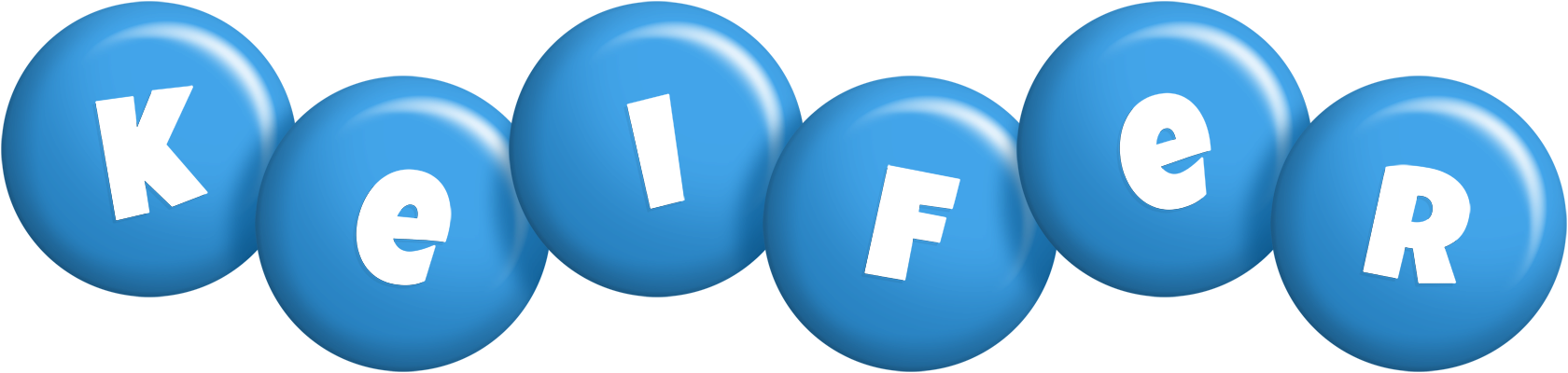 Keifer candy-blue logo