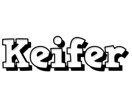 Keifer snowing logo