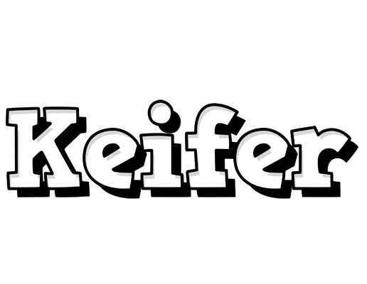 Keifer snowing logo
