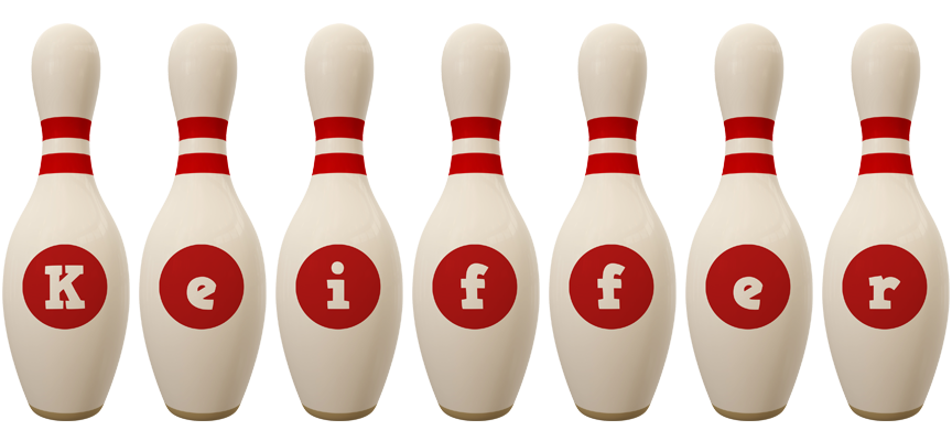 Keiffer bowling-pin logo