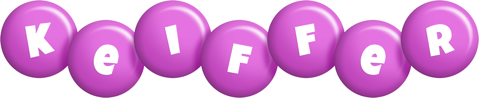 Keiffer candy-purple logo