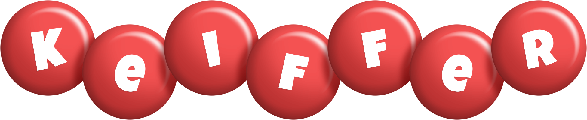 Keiffer candy-red logo