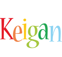 Keigan birthday logo