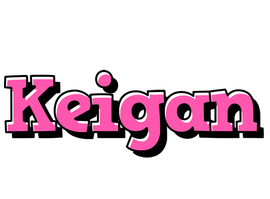 Keigan girlish logo