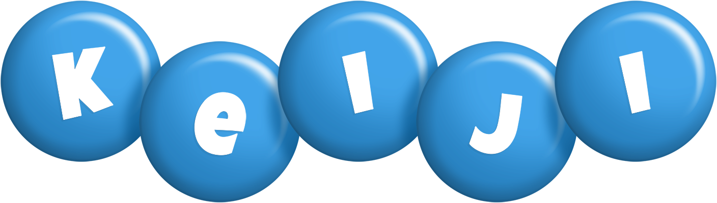 Keiji candy-blue logo