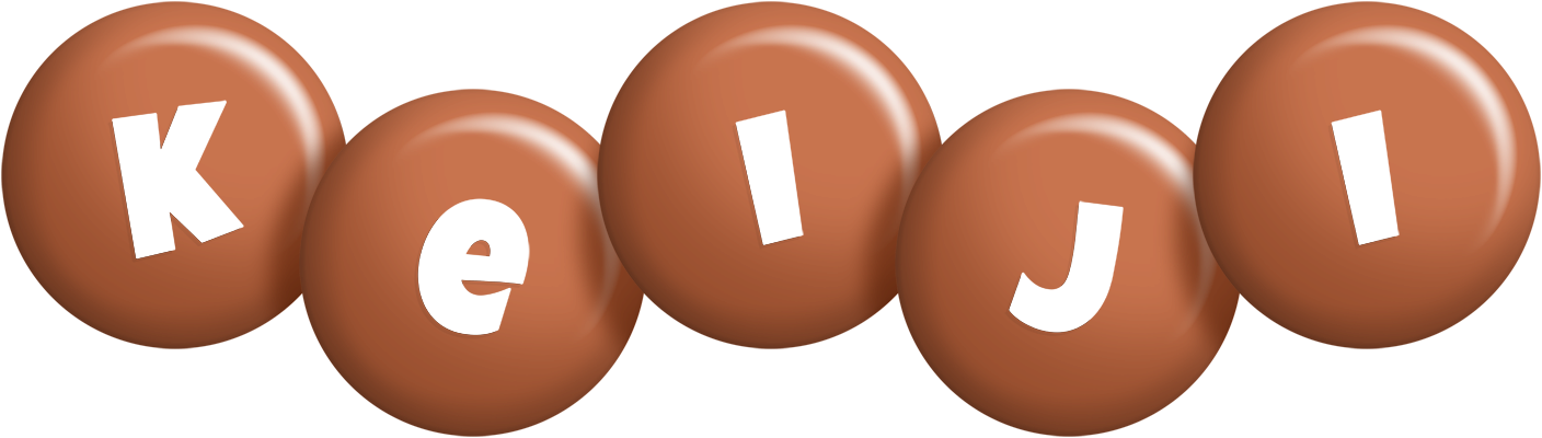 Keiji candy-brown logo