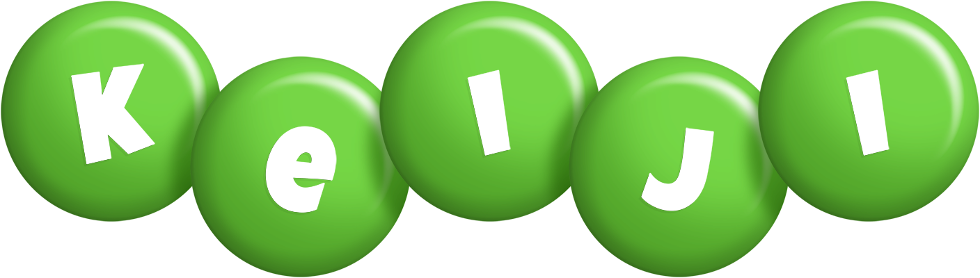 Keiji candy-green logo