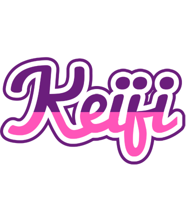 Keiji cheerful logo