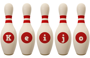 Keijo bowling-pin logo