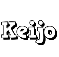 Keijo snowing logo