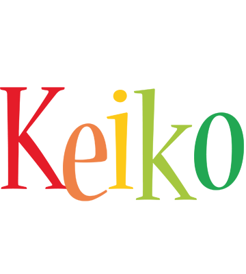 Keiko birthday logo
