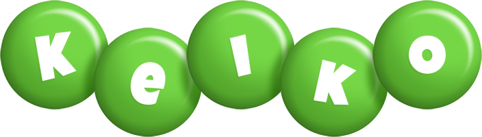 Keiko candy-green logo