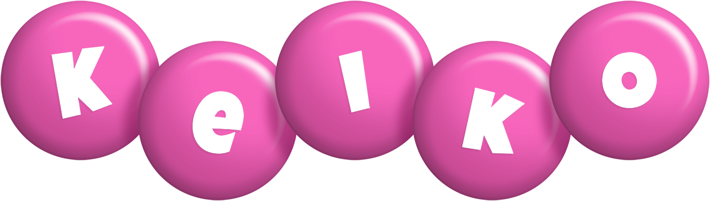 Keiko candy-pink logo