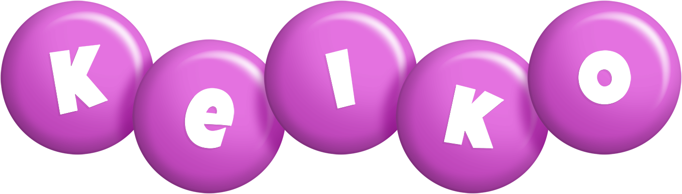 Keiko candy-purple logo