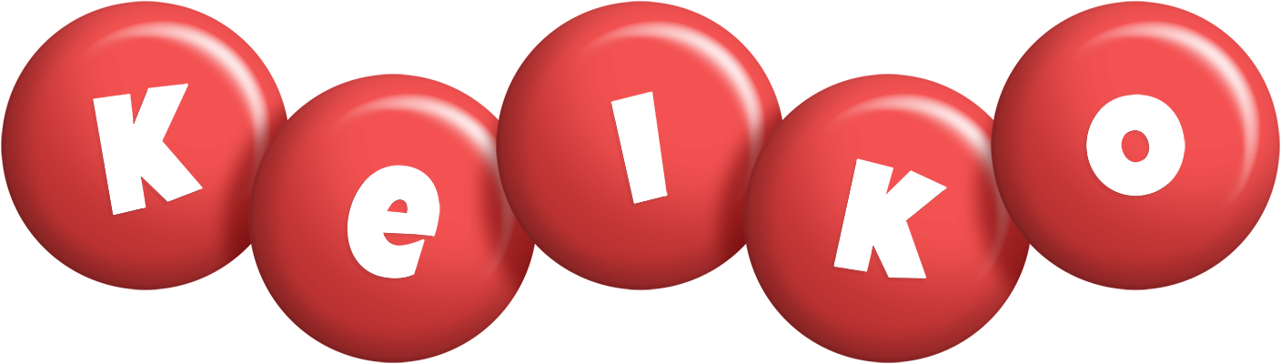 Keiko candy-red logo