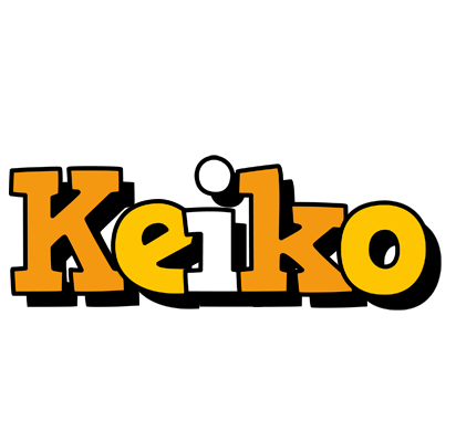 Keiko cartoon logo