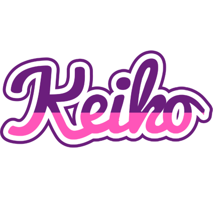 Keiko cheerful logo