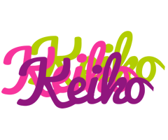 Keiko flowers logo