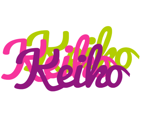 Keiko flowers logo