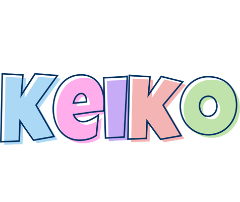 Keiko pastel logo