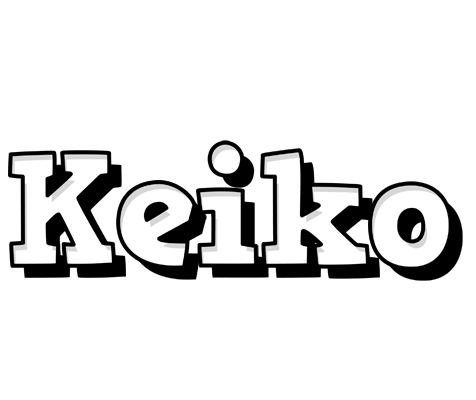 Keiko snowing logo